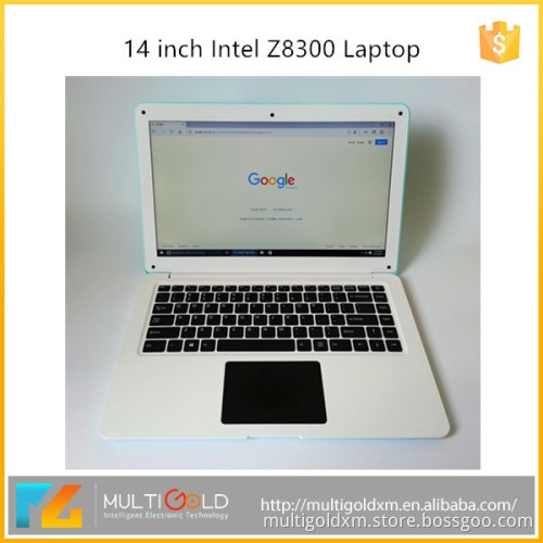 Good Quality Ultrathin Laptop 14 inch IPS Screen 1920*1080 Intel BayTrail T3 Z8300 CPU 2GB RAM 32GB WIFI Computer Laptop
